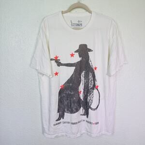 Beyonce Cowboy Carter Tour Shirt Large Most Wanted Tee Rodeo Chitlin Merch